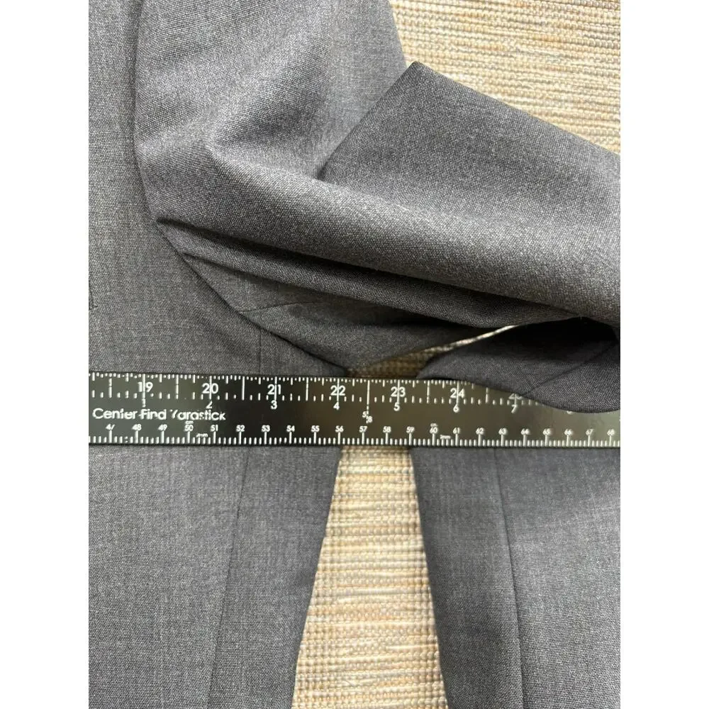 Vintage Polo University Club Ralph Lauren 100% Wool Blazer Jacket Mens 44R Gray